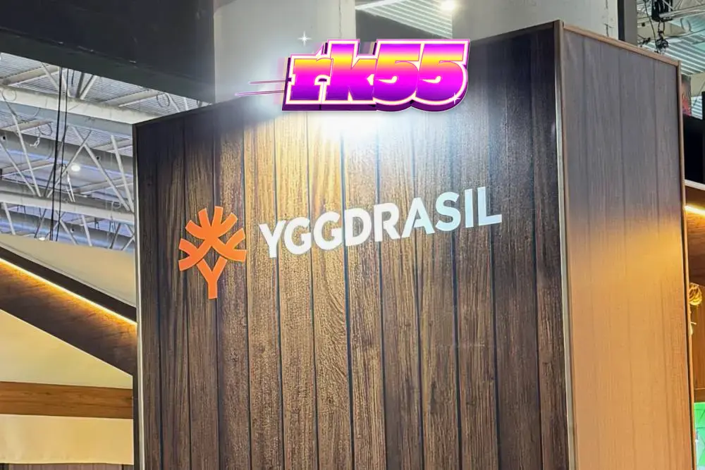 Layar permainan slot Yggdrasil dengan grafis yang dinamis